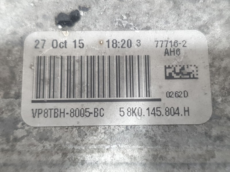 Recambio de radiador agua adicional para audi q3 (8ub, 8ug) 2.0 tdi quattro referencia OEM IAM 8K0145804H  