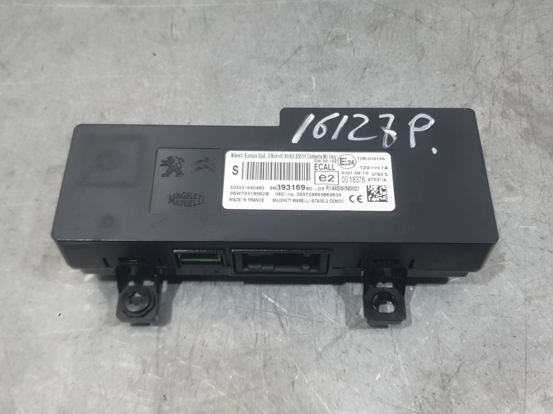 Recambio de modulo electronico para peugeot 3008 allure pack referencia OEM IAM 9839316980 503551640480 MAGNETI MARELLI