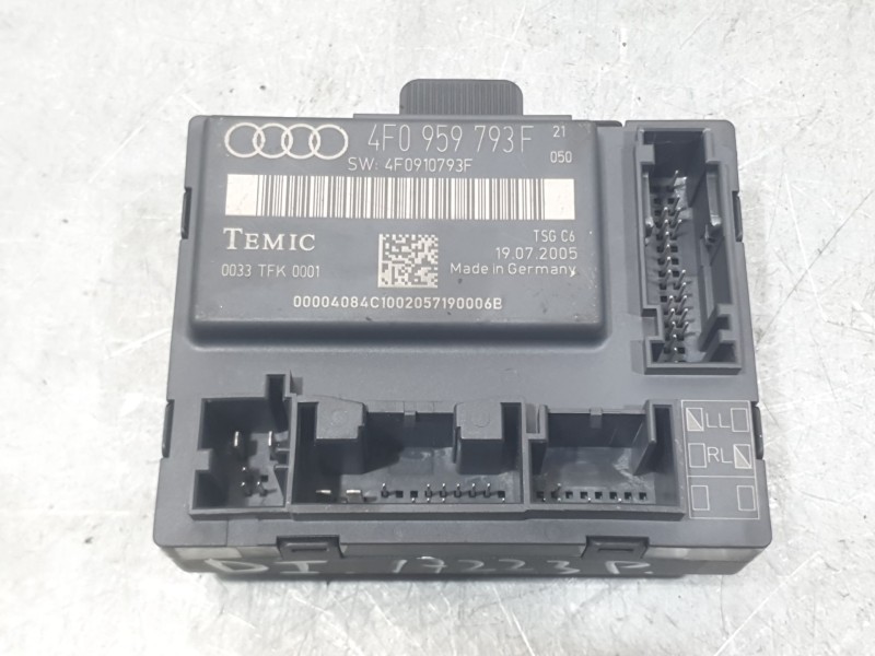 Recambio de modulo electronico para audi a6 c6 avant (4f5) 3.0 tdi quattro referencia OEM IAM 4F0959793F D. IZQUIERDO 