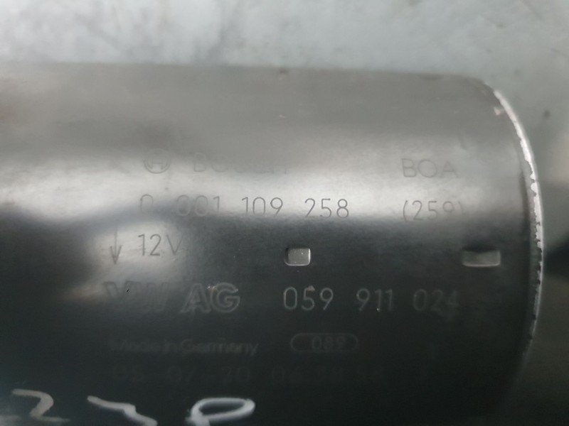 Recambio de motor arranque para audi a6 c6 avant (4f5) 3.0 tdi quattro referencia OEM IAM 059911024 0001109258 BOSCH
