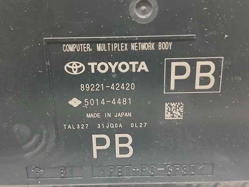 Recambio de modulo electronico para toyota rav4 hybrid 4x2 advance referencia OEM IAM 8922142420 50144481 