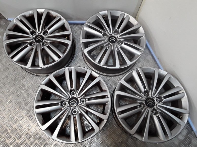 Recambio de juego llantas aluminio para citroën c-elysee (dd_) 1.6 bluehdi 100 referencia OEM IAM 6X16 4 TORN ET27 ROZADAS ALUMI