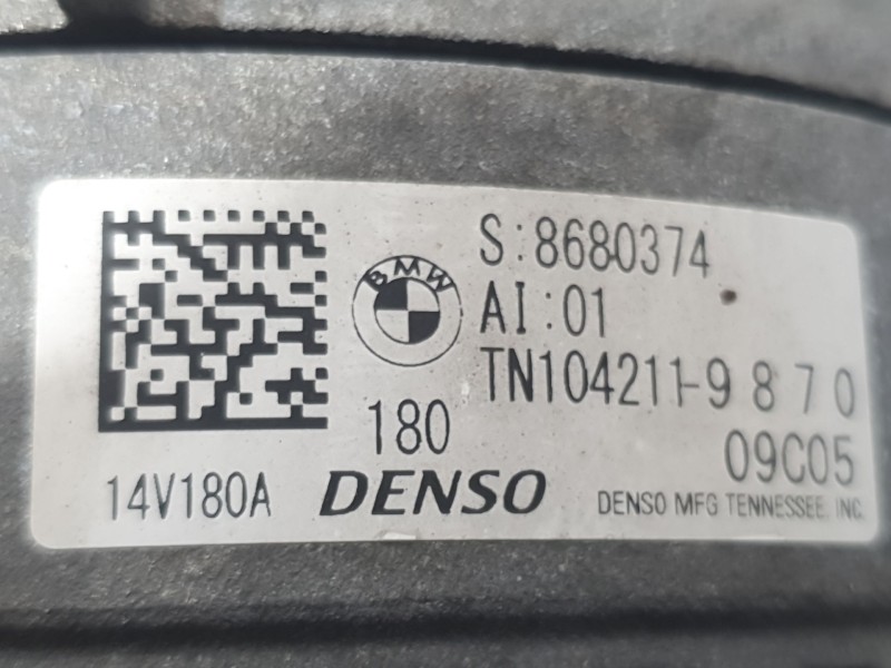Recambio de alternador para bmw 1 (f40) 116 d referencia OEM IAM 8680374 TN1042119870 