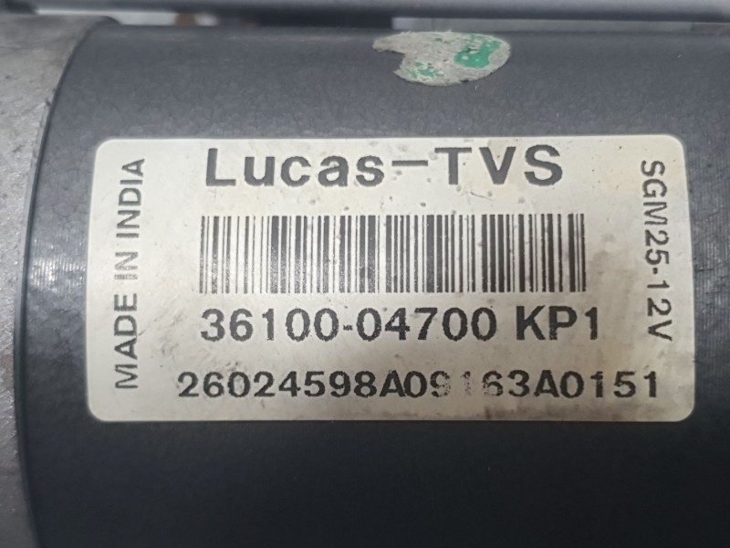 Recambio de motor arranque para hyundai i20 ii (gb, ib) 1.2 referencia OEM IAM 3610004700  