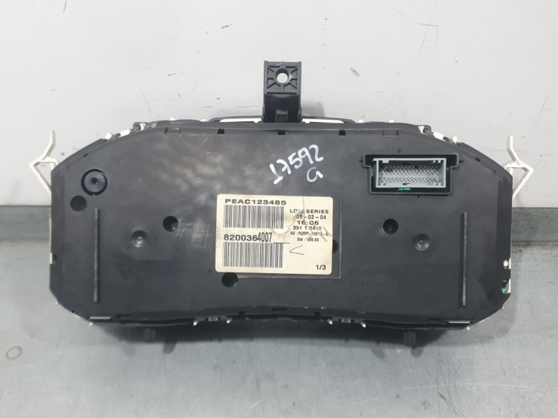 Recambio de cuadro instrumentos para renault megane ii (bm0/1_, cm0/1_) 1.6 16v (bm0c, cm0c) referencia OEM IAM 8200364007  