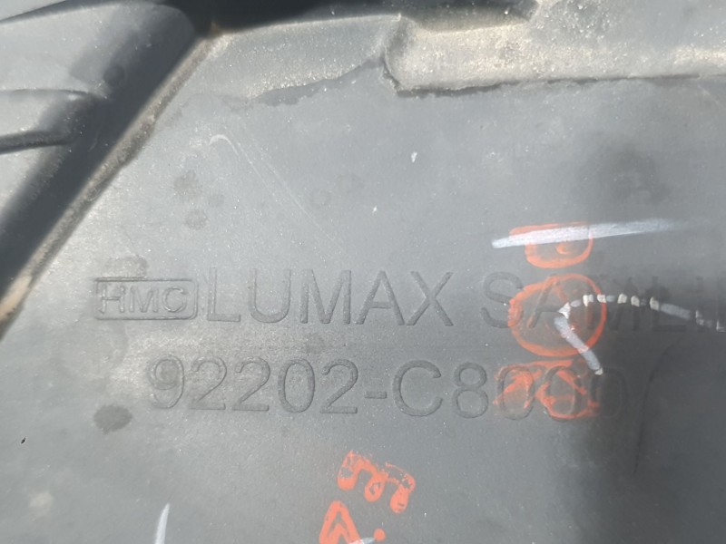 Recambio de faro antiniebla derecho para hyundai i20 ii (gb, ib) 1.2 referencia OEM IAM 92202C8000  