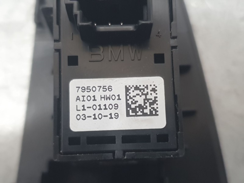 Recambio de mando elevalunas trasero derecho para bmw 1 (f40) 116 d referencia OEM IAM 7950756  