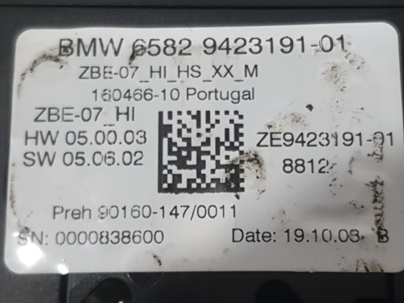 Recambio de mando multifuncion para bmw 1 (f40) 116 d referencia OEM IAM 65829423191  