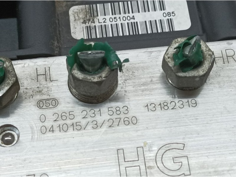 Recambio de abs para opel corsa c cosmo referencia OEM IAM 13182319 0265231583 BOSCH