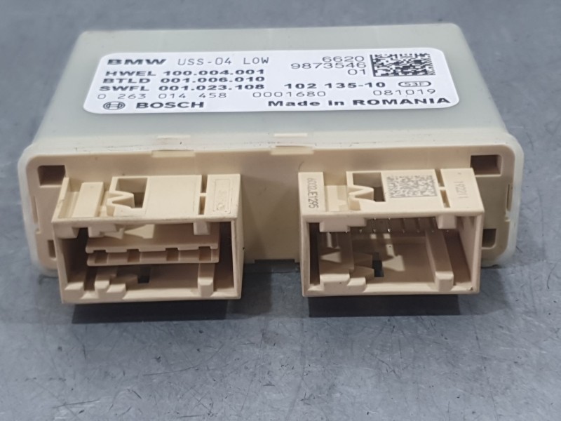 Recambio de modulo electronico para bmw 1 (f40) 116 d referencia OEM IAM 9873546 0263014458 BOSCH