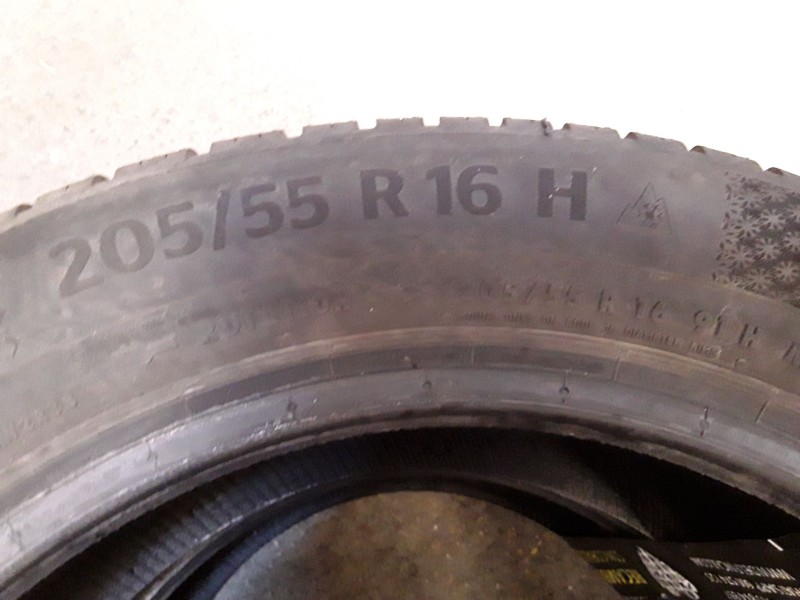 Recambio de neumatico pareja para neumaticos reutilizados - referencia OEM IAM 205551691H CONTINENTAL 205/55/16/91H