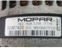 Recambio de alternador para jeep renegade suv (bu, b1, bv) 1.0 t-gdi referencia OEM IAM 52067420 1042117130 MOPAR