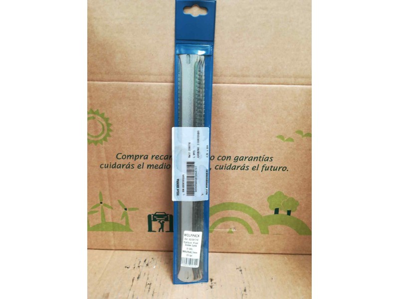 Recambio de hoja sierra para universal accesorio - referencia OEM IAM 5 UNIDADES CARBONO 2 CORTES(BO 