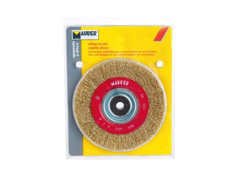 Recambio de cepillo maurer para universal accesorio - referencia OEM IAM 9100550 CIRCULAR 150X29 MM. 