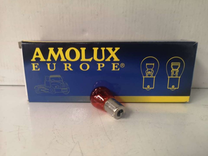 Recambio de bombillas para universal accesorio - referencia OEM IAM 142A AMOLUX AMBAR 12V 21W 1POLO DESCENTRADA AMBAR