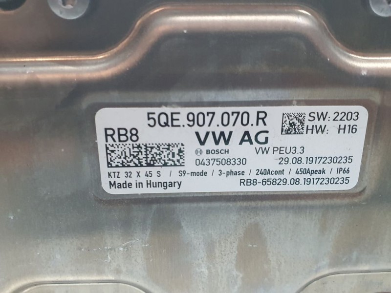 Recambio de inverter para volkswagen golf vii lim. (bq1) e-golf referencia OEM IAM 5QE907070R 0437508330 BOSCH