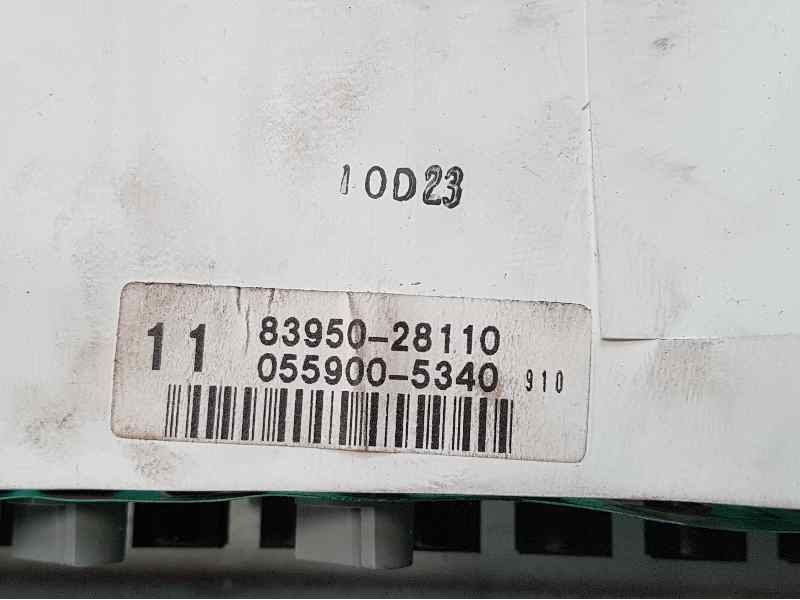 Recambio de panel de instrumentos para toyota previa (r30) 2.0 d-4d linea sol referencia OEM IAM 8395028110 0559005340 