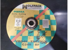 Recambio de disco wolfpack para herramienta - - referencia OEM IAM 9010210 PIEDRA 230X3,2X22 