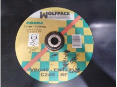 Recambio de disco wolfpack para herramienta - - referencia OEM IAM 9010210 PIEDRA 230X3,2X22 