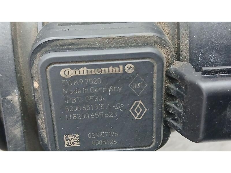 Recambio de caudalimetro para renault kangoo / grand kangoo ii (kw0/1_) 1.5 dci 75 (kw07, kw10, kw04) referencia OEM IAM 8200651