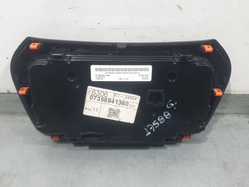 Recambio de mando climatizador para jeep renegade suv (bu, b1, bv) 1.0 t-gdi referencia OEM IAM 7356941360  