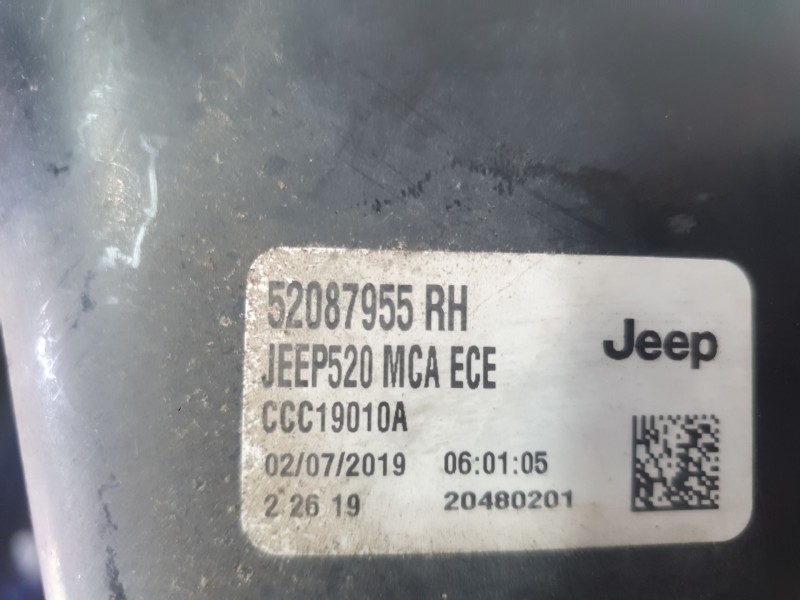 Recambio de piloto trasero derecho para jeep renegade suv (bu, b1, bv) 1.0 t-gdi referencia OEM IAM 52087955RH 52109464 