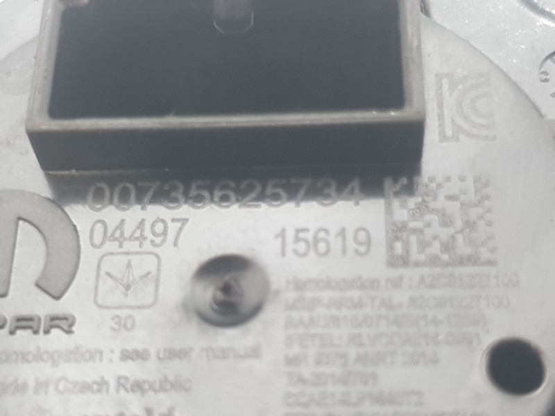 Recambio de boton start/stop para jeep renegade suv (bu, b1, bv) 1.0 t-gdi referencia OEM IAM 735625734 04497 MOPAR