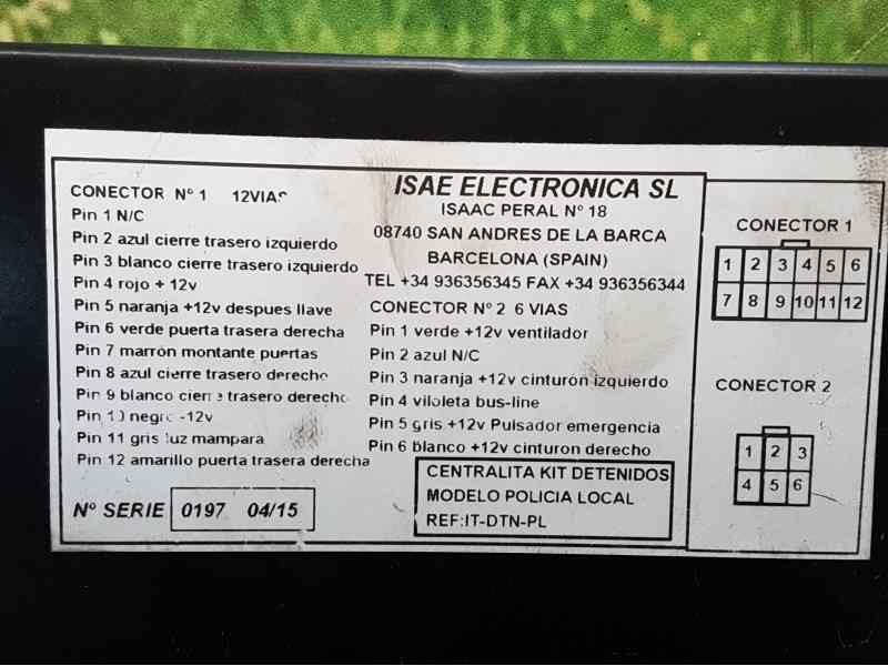 Recambio de rotativo - puente luces para citroën c4 picasso attraction referencia OEM IAM   