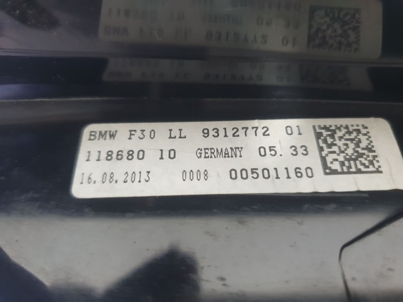 Recambio de proyector velocimetro para bmw 3 (f30, f80) 335 d xdrive referencia OEM IAM 931277201  