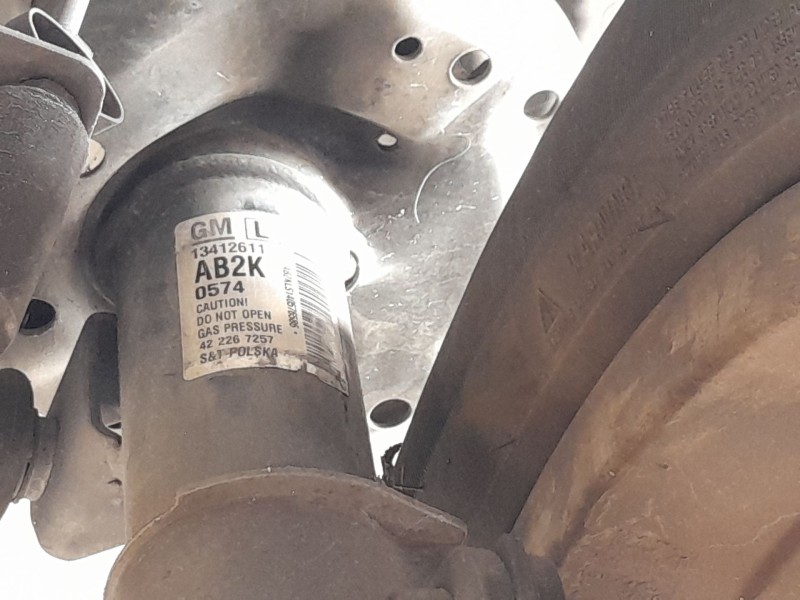 Recambio de amortiguador delantero izquierdo para opel astra j (p10) 1.6 cdti (68) referencia OEM IAM 13412611  