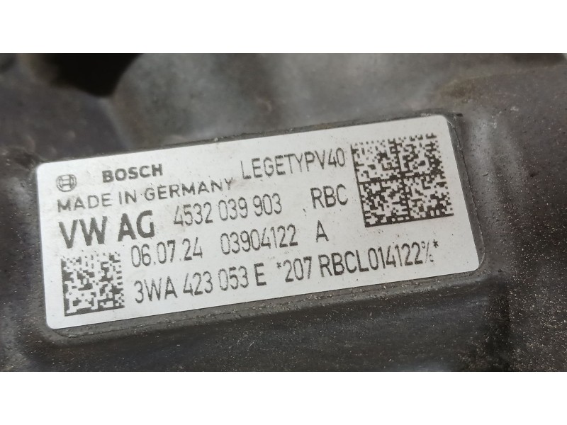 Recambio de cremallera direccion para cupra formentor (kmp) 1.5 tsi e-hybrid referencia OEM IAM 3WA423053E BOSCH 4532039903