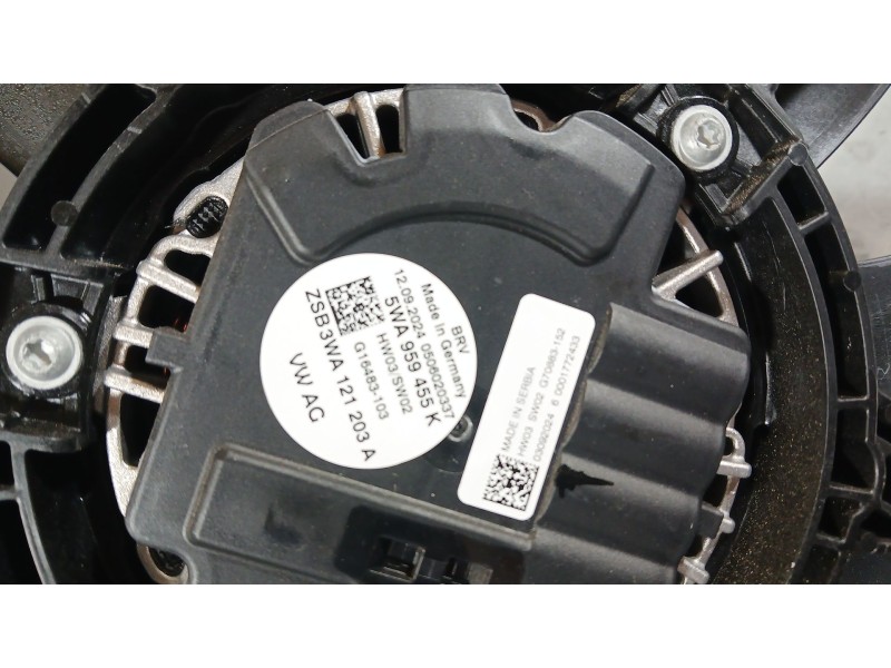 Recambio de electroventilador para cupra formentor (kmp) 1.5 tsi e-hybrid referencia OEM IAM 3WA121205 BROSE 663201