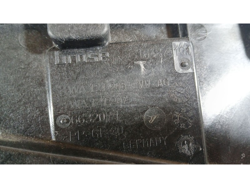 Recambio de electroventilador para cupra formentor (kmp) 1.5 tsi e-hybrid referencia OEM IAM 3WA121205 BROSE 663201