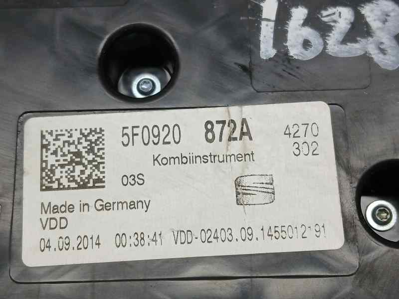 Recambio de cuadro instrumentos para seat leon st (5f8) fr referencia OEM IAM 5F0920872A A2C90681200 TOCADO