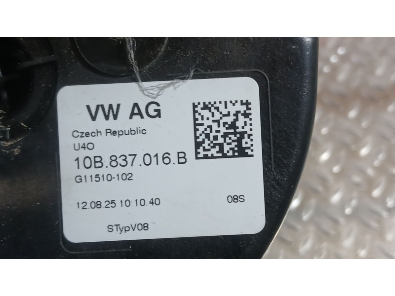 Recambio de cerradura puerta delantera derecha para seat ibiza v (kj1, kjg) 1.0 mpi referencia OEM IAM 10B837016B  G11510102