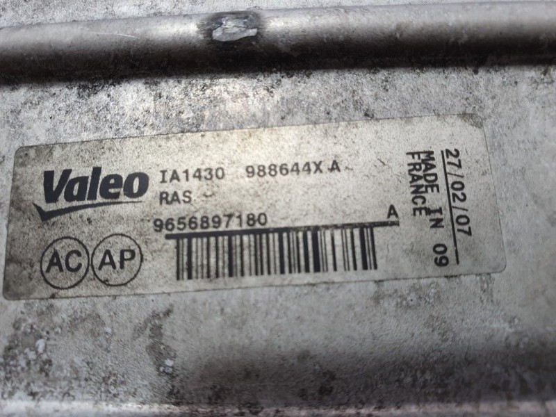 Recambio de intercooler para citroën c4 grand picasso exclusive referencia OEM IAM 9656897180 988644X VALEO