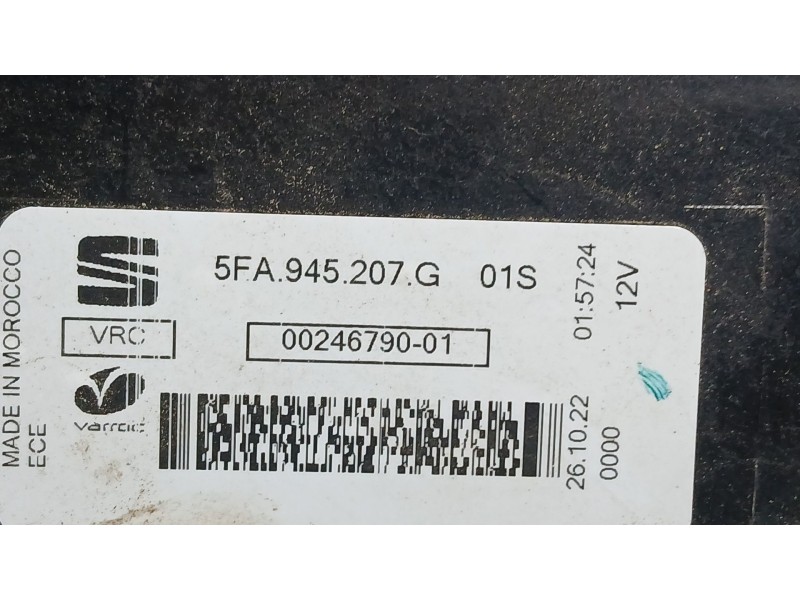 Recambio de piloto trasero izquierdo exterior para seat leon (kl1, klg) 2.0 tdi referencia OEM IAM 5FA945208G  