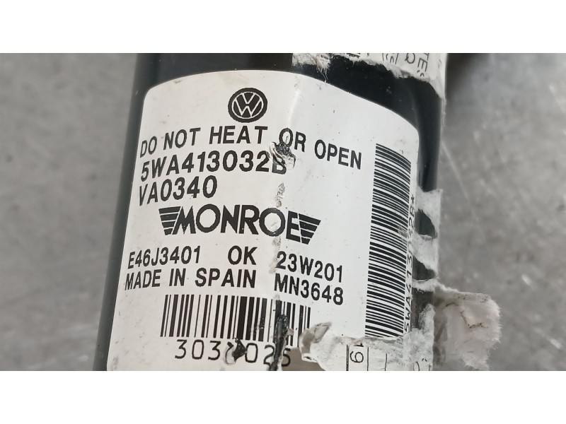 Recambio de amortiguador delantero derecho para seat leon (kl1, klg) 2.0 tdi referencia OEM IAM 5WA413032B MONROE E46J33401
