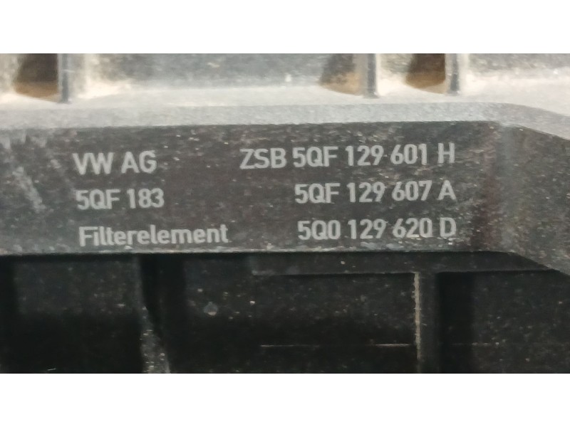 Recambio de carcasa filtro aire para seat leon (kl1, klg) 2.0 tdi referencia OEM IAM 5QF129601H  