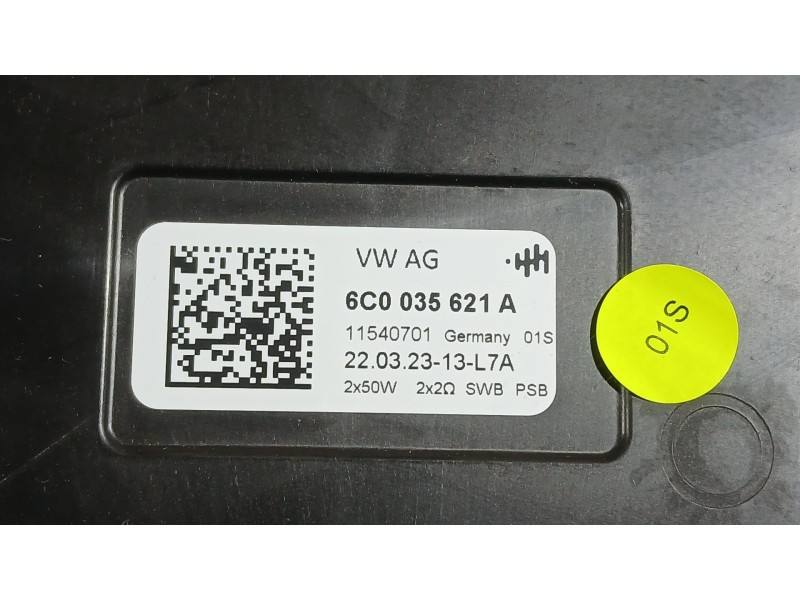 Recambio de modulo electronico para seat leon (kl1, klg) 2.0 tdi referencia OEM IAM 6C0035621A SUBWOOFER 11540701
