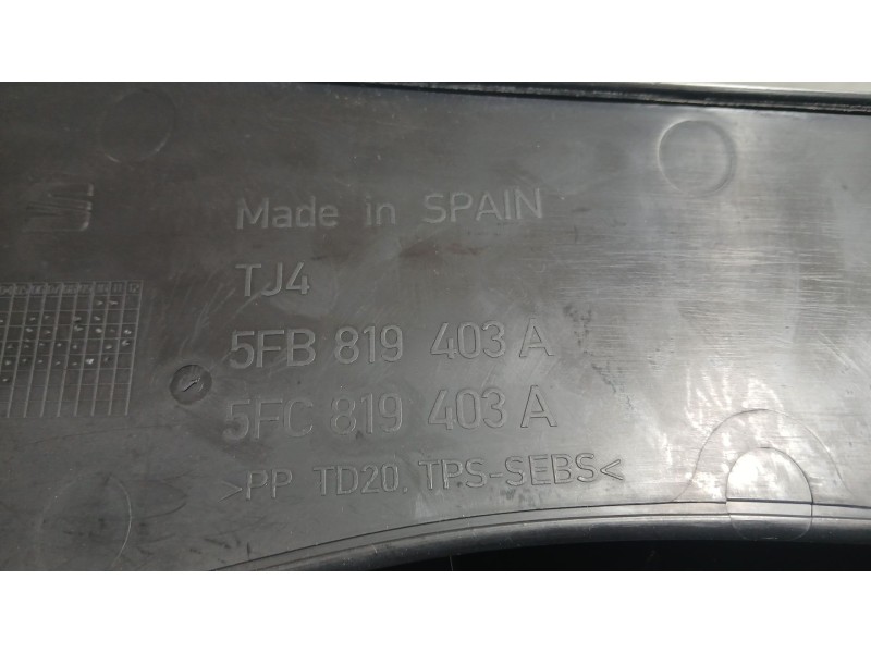 Recambio de torpedo para seat leon (kl1, klg) 2.0 tdi referencia OEM IAM 5FB819404 COMPLETO 5FB819403A