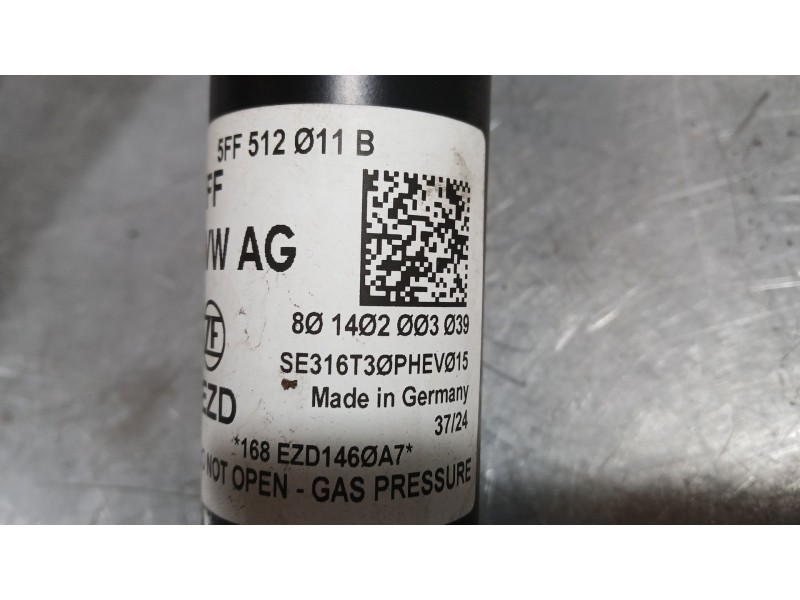 Recambio de amortiguador trasero para cupra formentor (kmp) 1.5 tsi e-hybrid referencia OEM IAM 5FF512011B SIN MANO ZF 801401200