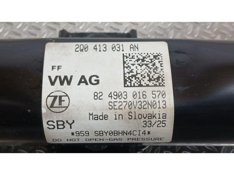 Recambio de amortiguador delantero derecho para seat ibiza v (kj1, kjg) 1.0 mpi referencia OEM IAM 2Q0413031AN ZF 824903016570
