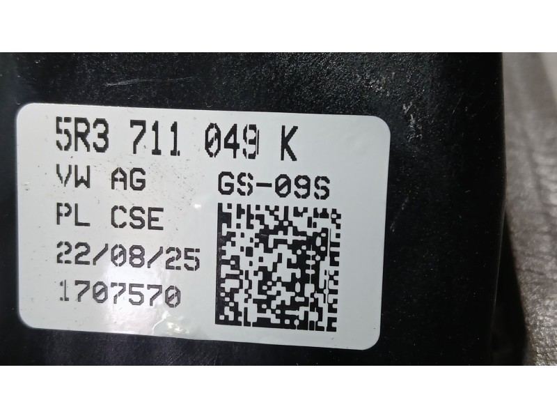 Recambio de palanca cambio para seat ibiza v (kj1, kjg) 1.0 mpi referencia OEM IAM 5R3711049K COMPLETA CON SIRGAS 1707570
