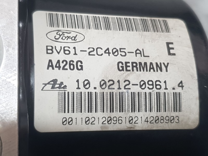 Recambio de abs para ford c-max ii (dxa/cb7, dxa/ceu) 1.0 ecoboost referencia OEM IAM BV612C405AL 10021209614 ATE