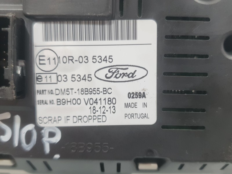 Recambio de pantalla multifuncion para ford c-max ii (dxa/cb7, dxa/ceu) 1.0 ecoboost referencia OEM IAM DM5T18B955BC  