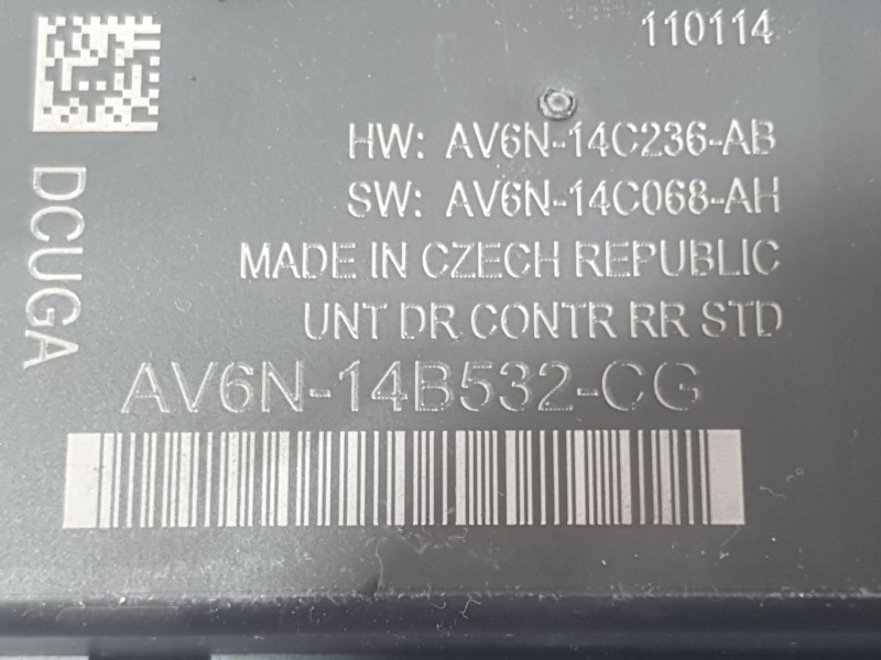 Recambio de modulo electronico para ford c-max ii (dxa/cb7, dxa/ceu) 1.0 ecoboost referencia OEM IAM AV6N14B532CG T. IZQUIERDO 