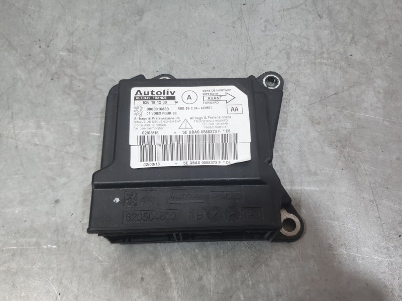 Recambio de airbag delantero izquierdo para citroën berlingo multispace (b9) 1.6 bluehdi 100 referencia OEM IAM 96773146ZD  