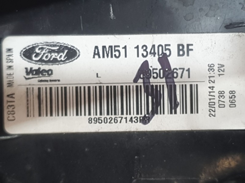 Recambio de piloto trasero izquierdo exterior para ford c-max ii (dxa/cb7, dxa/ceu) 1.0 ecoboost referencia OEM IAM AM5113405BF 