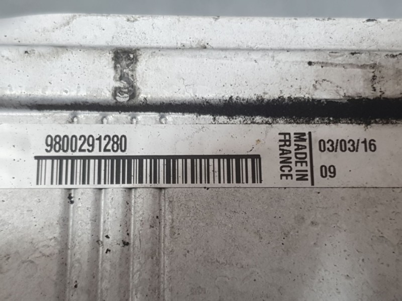 Recambio de intercooler para citroën berlingo multispace (b9) 1.6 bluehdi 100 referencia OEM IAM 9800291280 M160835H VALEO